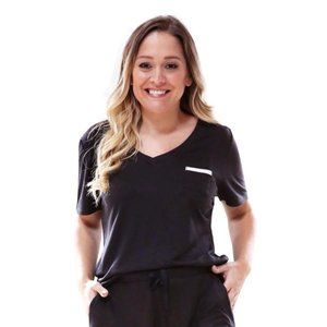 THE WEEKENDER SHORT SLEEVE TEE, BLACK